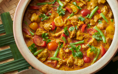 Poulet au Curry Jaune